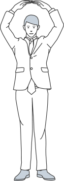 OKサインを作る人